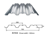 750型開(kāi)口式樓承板