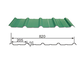 YX25-205-820 屋面彩鋼瓦